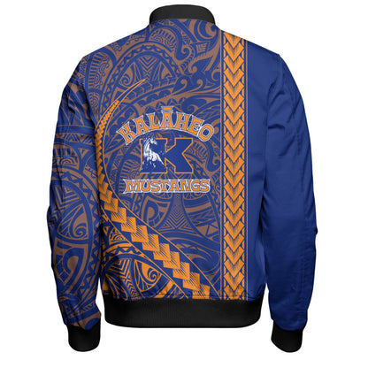 Kalaheo High School Bomber Jacket Tribal Polynesian Pride Style
