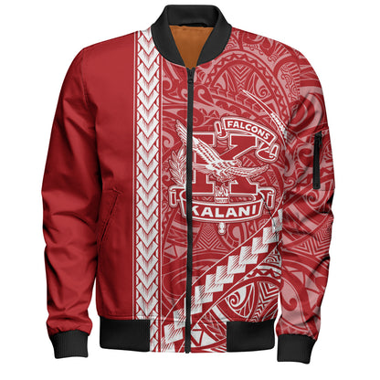 Kalani High School Bomber Jacket Tribal Polynesian Pride Style