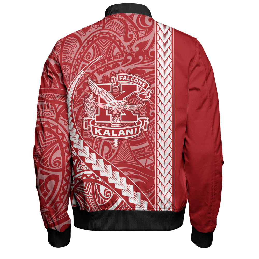 Kalani High School Bomber Jacket Tribal Polynesian Pride Style