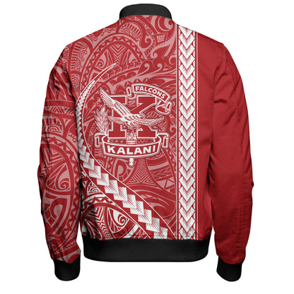 Kalani High School Bomber Jacket Tribal Polynesian Pride Style