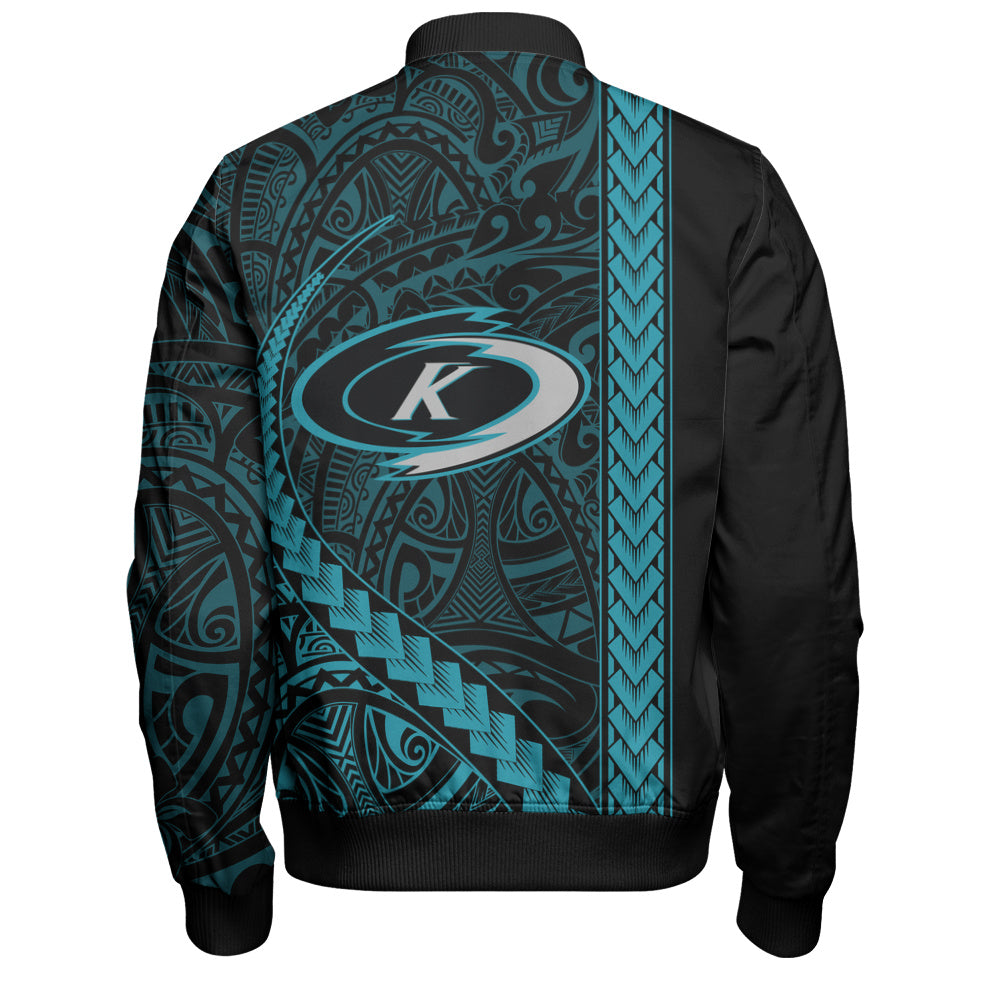 Kapolei High School Bomber Jacket Tribal Polynesian Pride Style