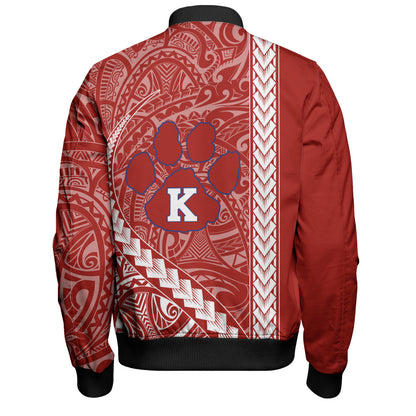 Keaʻau High School Bomber Jacket Tribal Polynesian Pride Style