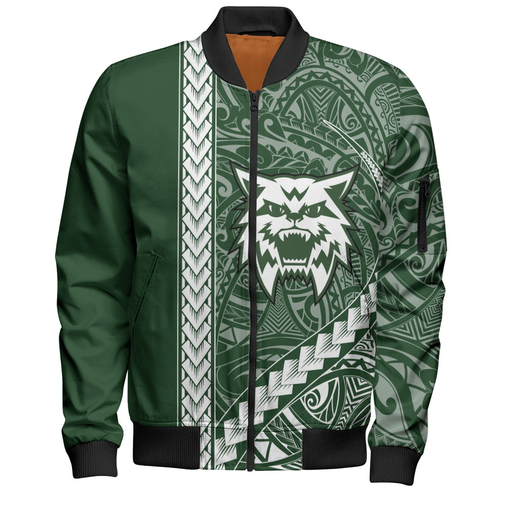 Konawaena High School Bomber Jacket Tribal Polynesian Pride Style