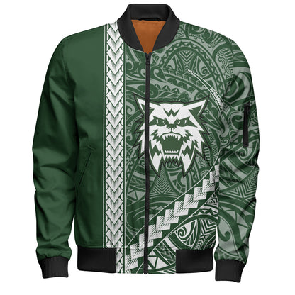 Konawaena High School Bomber Jacket Tribal Polynesian Pride Style