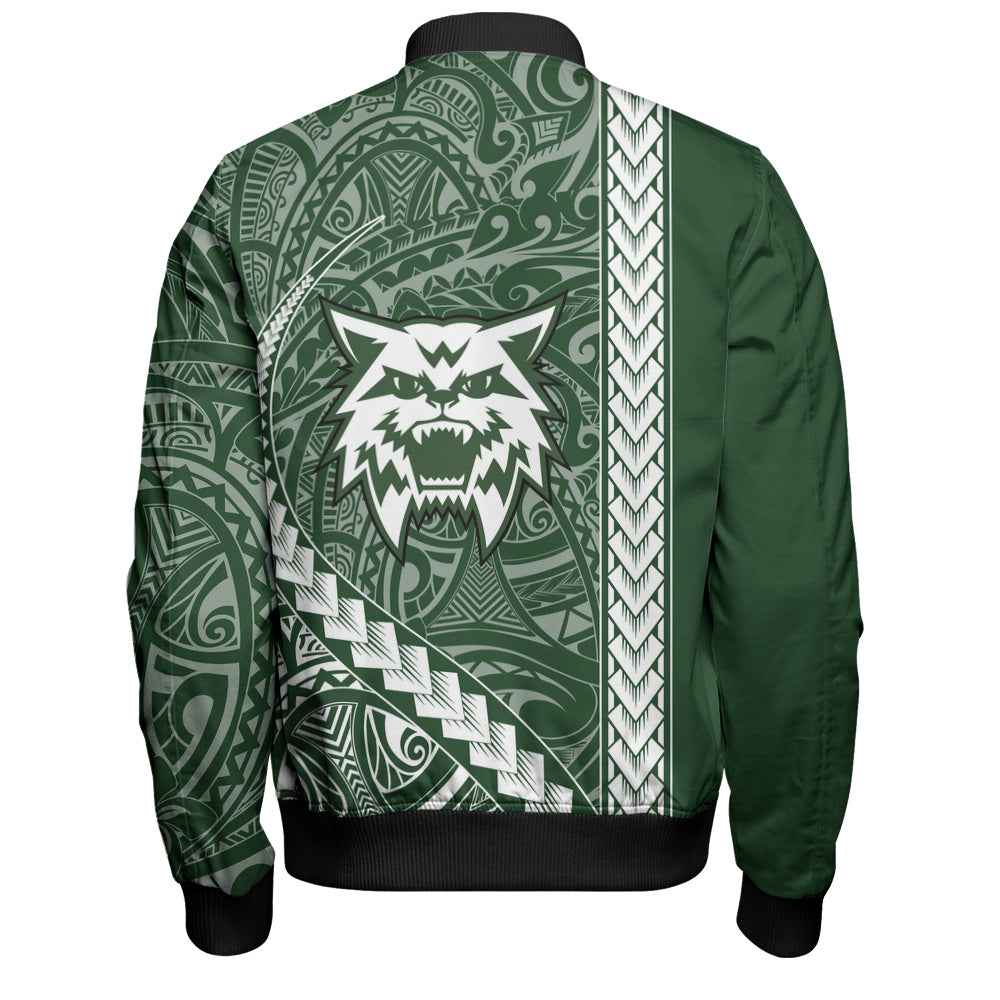Konawaena High School Bomber Jacket Tribal Polynesian Pride Style