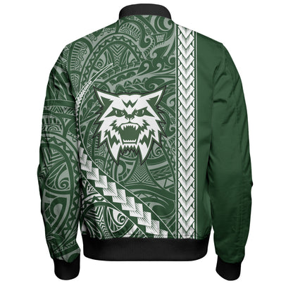 Konawaena High School Bomber Jacket Tribal Polynesian Pride Style