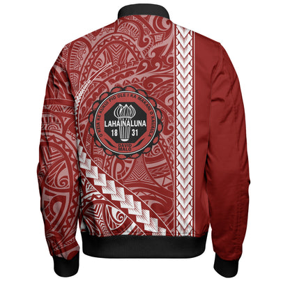 Lahainaluna High School Bomber Jacket Tribal Polynesian Pride Style