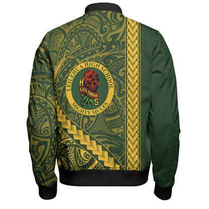 Leilehua High School Bomber Jacket Tribal Polynesian Pride Style