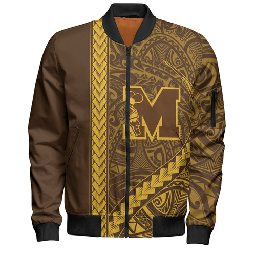 Mililani High School Bomber Jacket Tribal Polynesian Pride Style