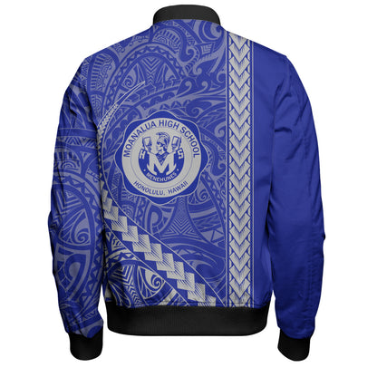 moanalua high school Bomber Jacket Tribal Polynesian Pride Style