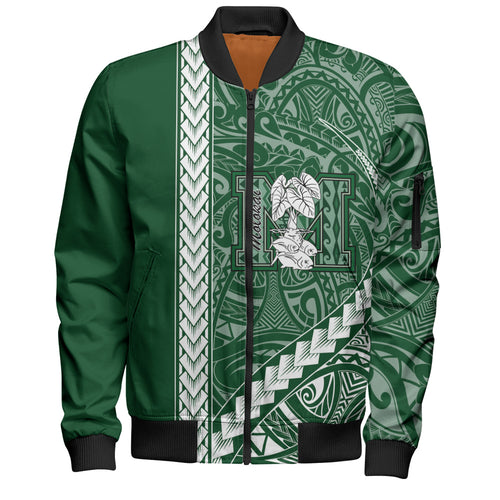 Molokaʻi High School Bomber Jacket Tribal Polynesian Pride Style