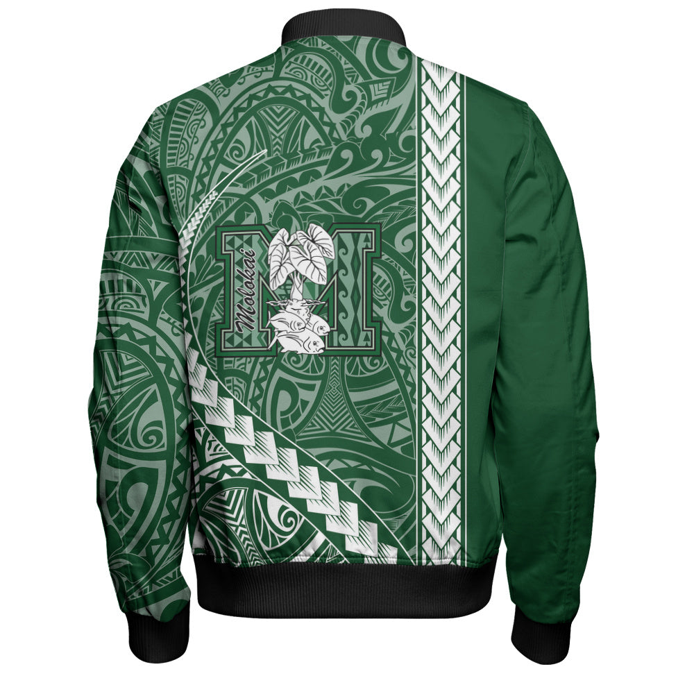 Molokaʻi High School Bomber Jacket Tribal Polynesian Pride Style