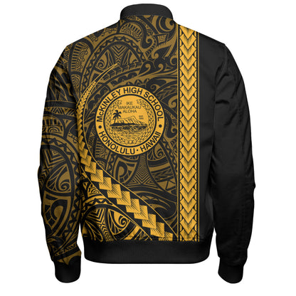 President William McKinley High School Bomber Jacket Tribal Polynesian Pride Style