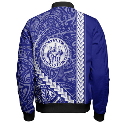 Waiakea High School Bomber Jacket Tribal Polynesian Pride Style