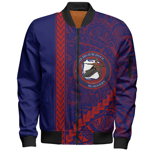 Waianae High School Bomber Jacket Tribal Polynesian Pride Style