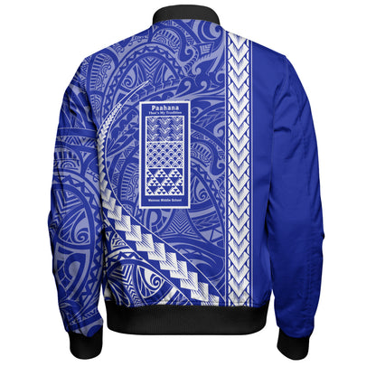 Waimea Middle Public Conversion Charter School Bomber Jacket Tribal Polynesian Pride Style