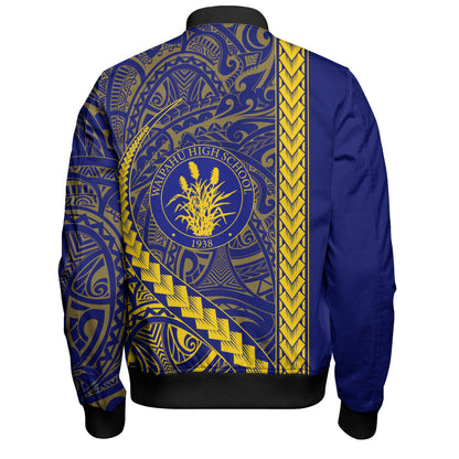 Waipahu High School Bomber Jacket Tribal Polynesian Pride Style