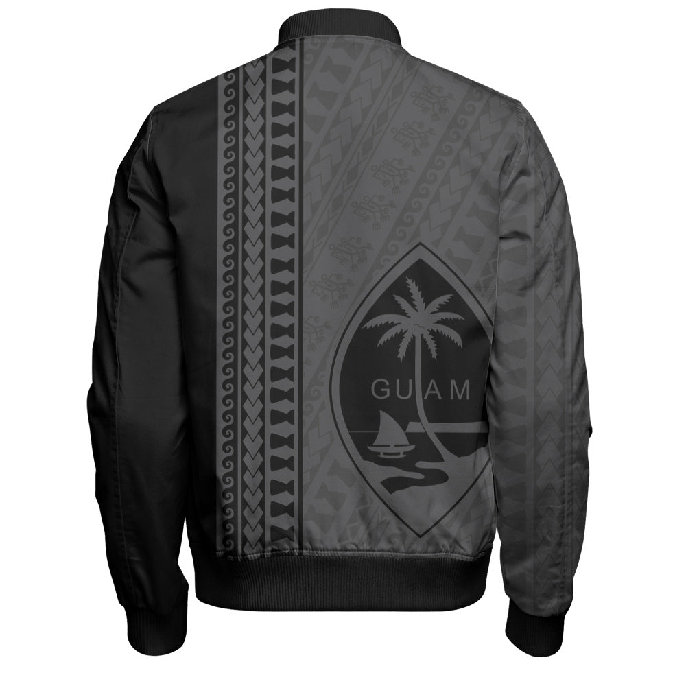 Guam Bomber Jacket Island Crest Chamorro Tribal Heritage