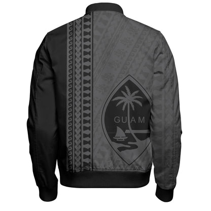 Guam Bomber Jacket Island Crest Chamorro Tribal Heritage