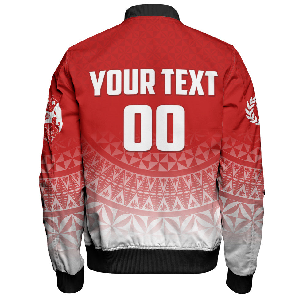 Tonga Bomber Jacket Mate Ma'a Tonga Rugby Ngatu Athletic Style