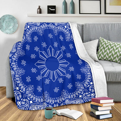 Philippines Filipinos Premium Blanket Sun Bandana Paisley Print Heritage