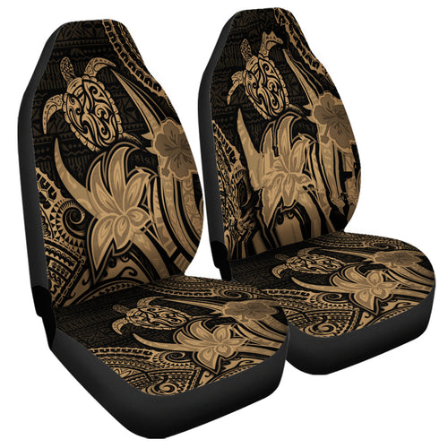 Hawaii Car Seat Covers Honu Turtle Hibiscus Tribal Legacy