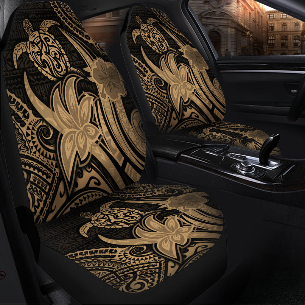 Hawaii Car Seat Covers Honu Turtle Hibiscus Tribal Legacy