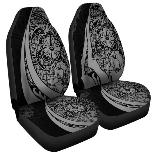 Hawaii Car Seat Covers Hibiscus Polynesian Tribal Wave Elegance