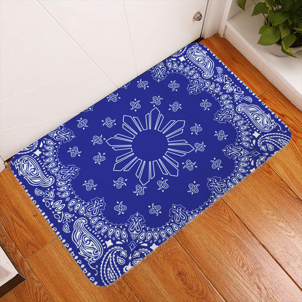 Philippines Filipinos Doormat Sun Bandana Paisley Print Heritage