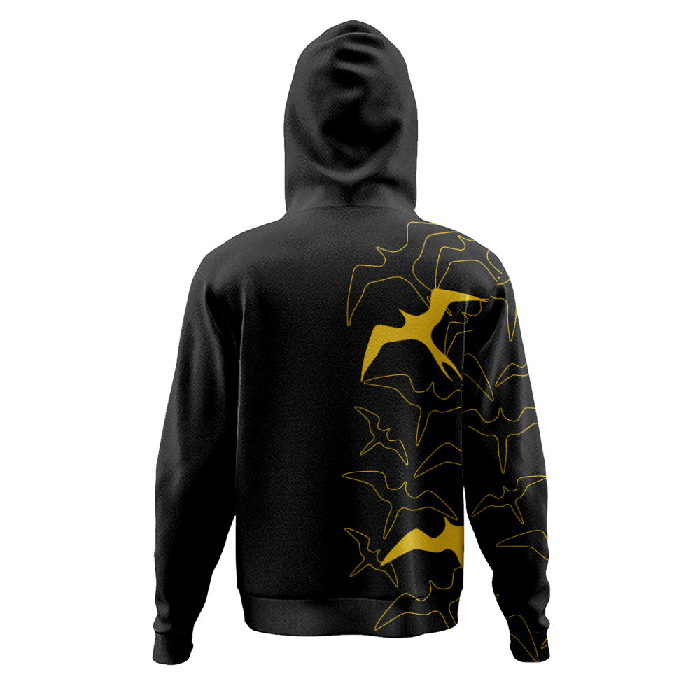 Hawaii Hoodie Iwa Bird Flight Style