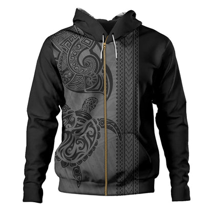 Hawaii Hoodie Polynesia Tribal Turtle Tattoo