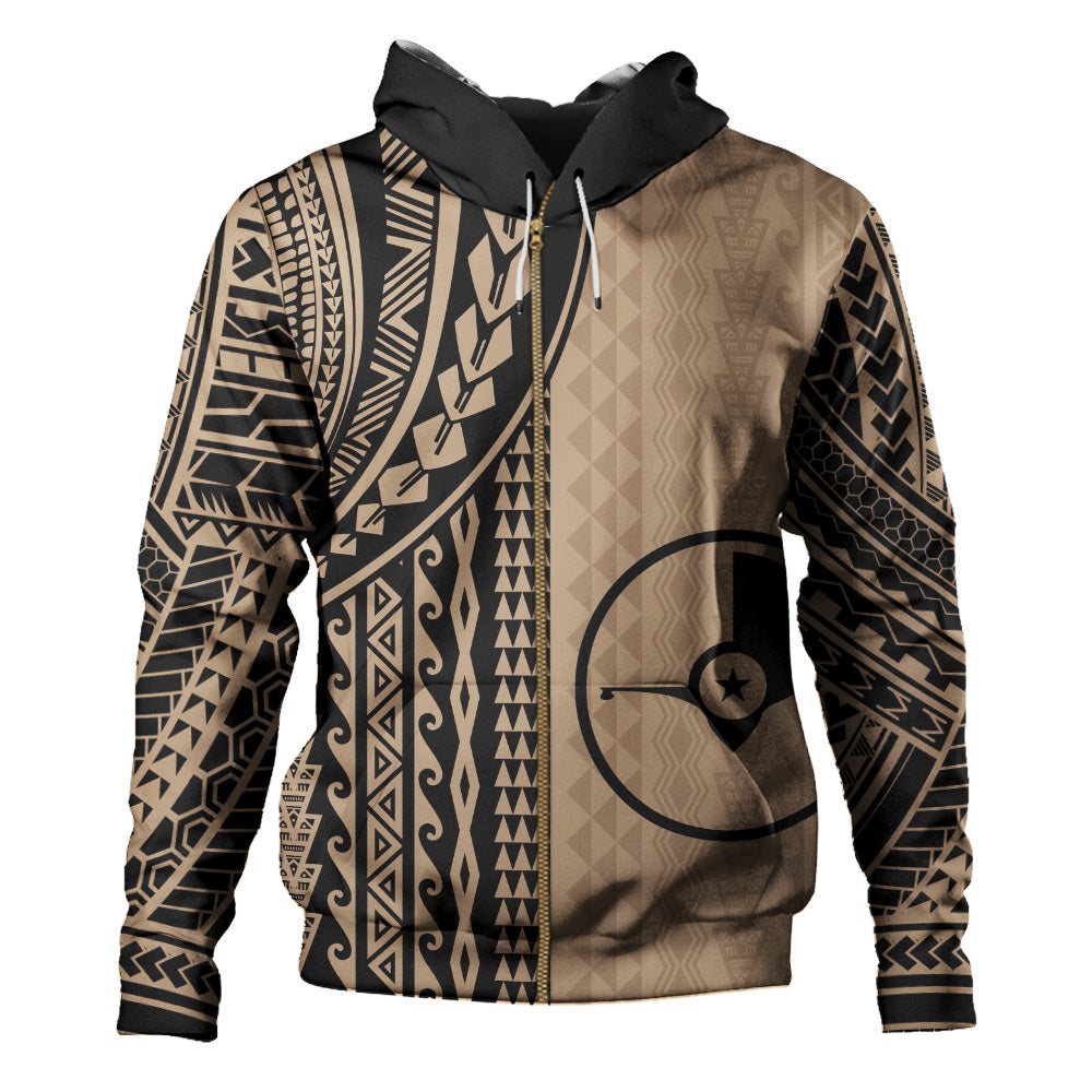 Yap State Hoodie Polynesian Tattoo