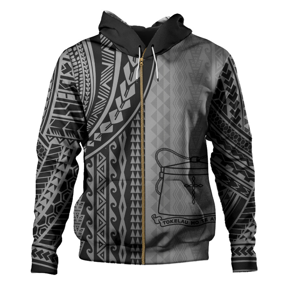 Tokelau Hoodie Polynesian Tattoo