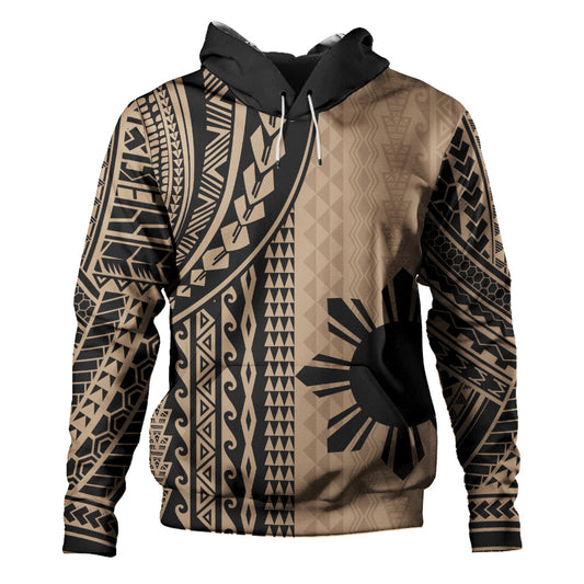 Philippines Filipinos Hoodie Polynesian Tattoo