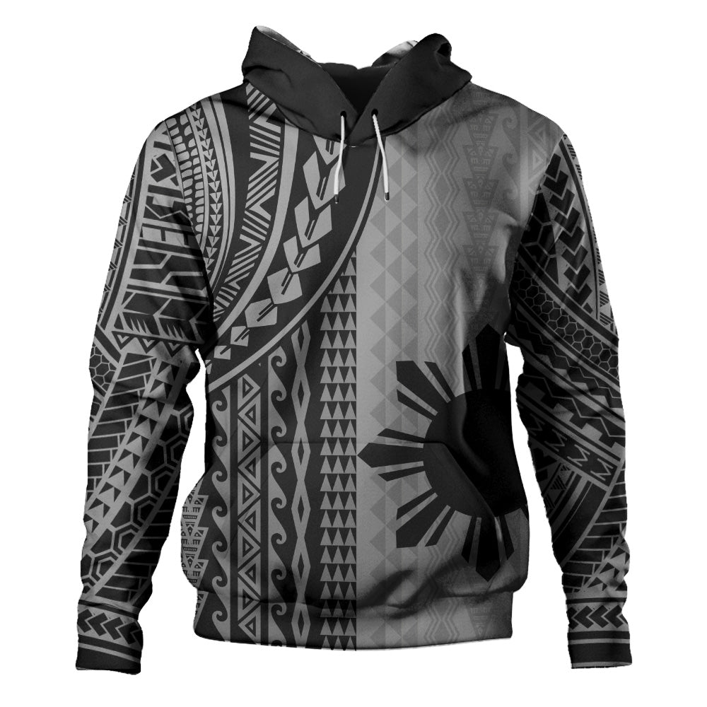 Philippines Filipinos Hoodie Polynesian Tattoo
