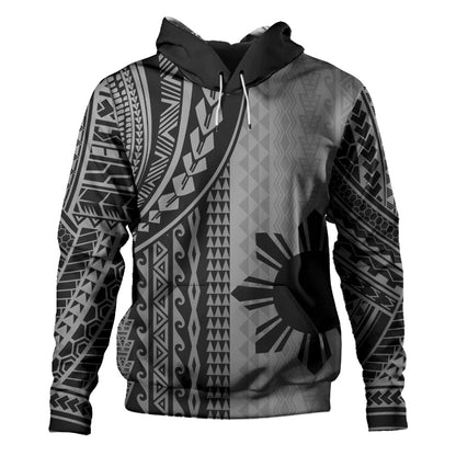 Philippines Filipinos Hoodie Polynesian Tattoo