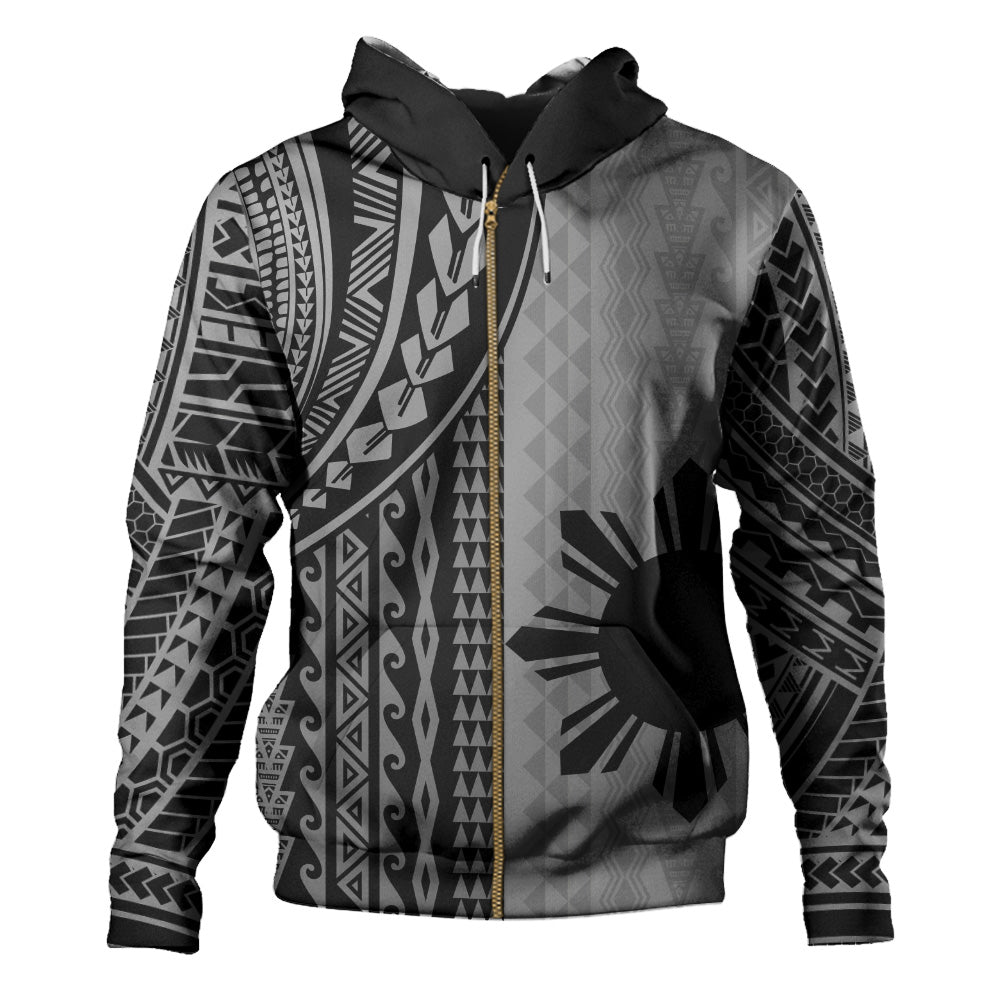 Philippines Filipinos Hoodie Polynesian Tattoo