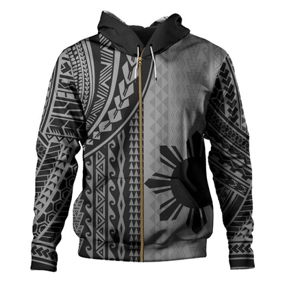 Philippines Filipinos Hoodie Polynesian Tattoo