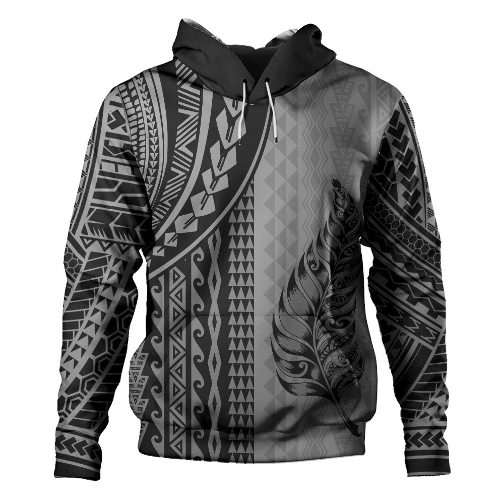 New Zealand Hoodie Polynesian Tattoo