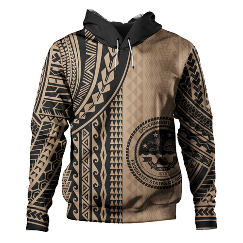 Federated States Of Micronesia Hoodie Polynesian Tattoo