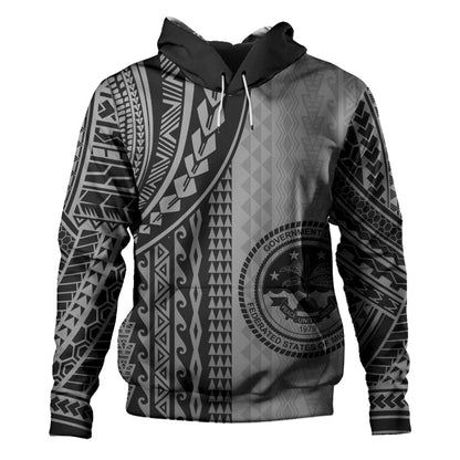 Federated States Of Micronesia Hoodie Polynesian Tattoo