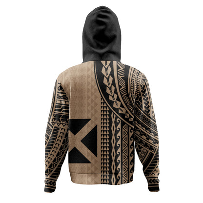 Wallis And Futuna Hoodie Polynesian Tattoo
