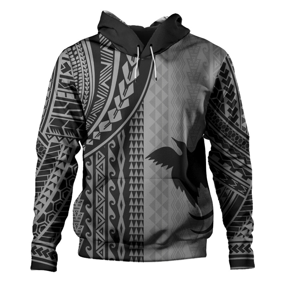 Papua New Guinea Hoodie Polynesian Tattoo