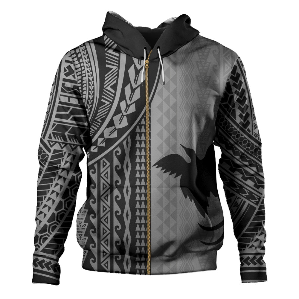 Papua New Guinea Hoodie Polynesian Tattoo