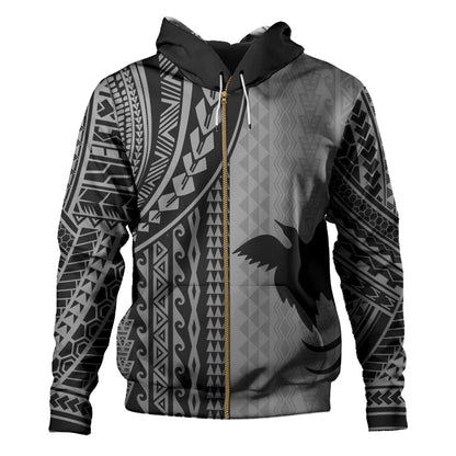Papua New Guinea Hoodie Polynesian Tattoo