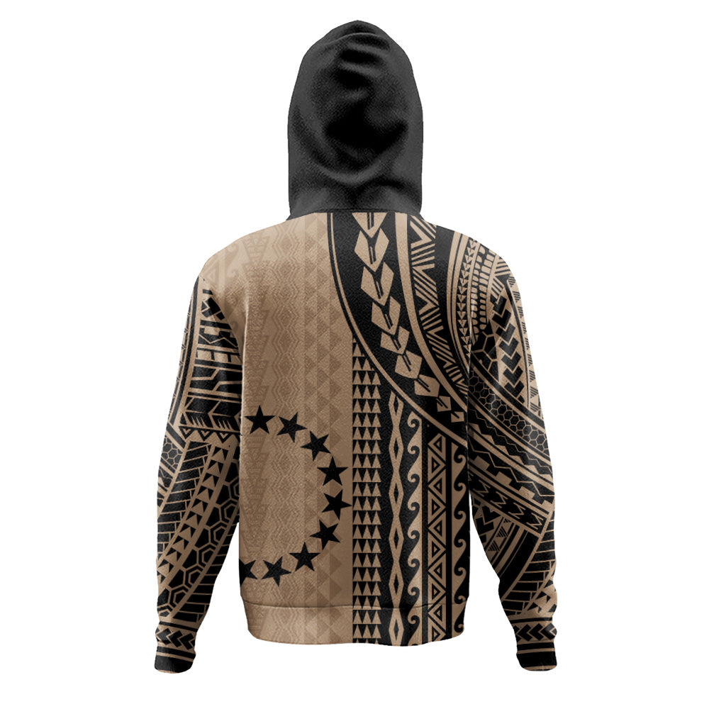 Cook Islands Hoodie Polynesian Tattoo