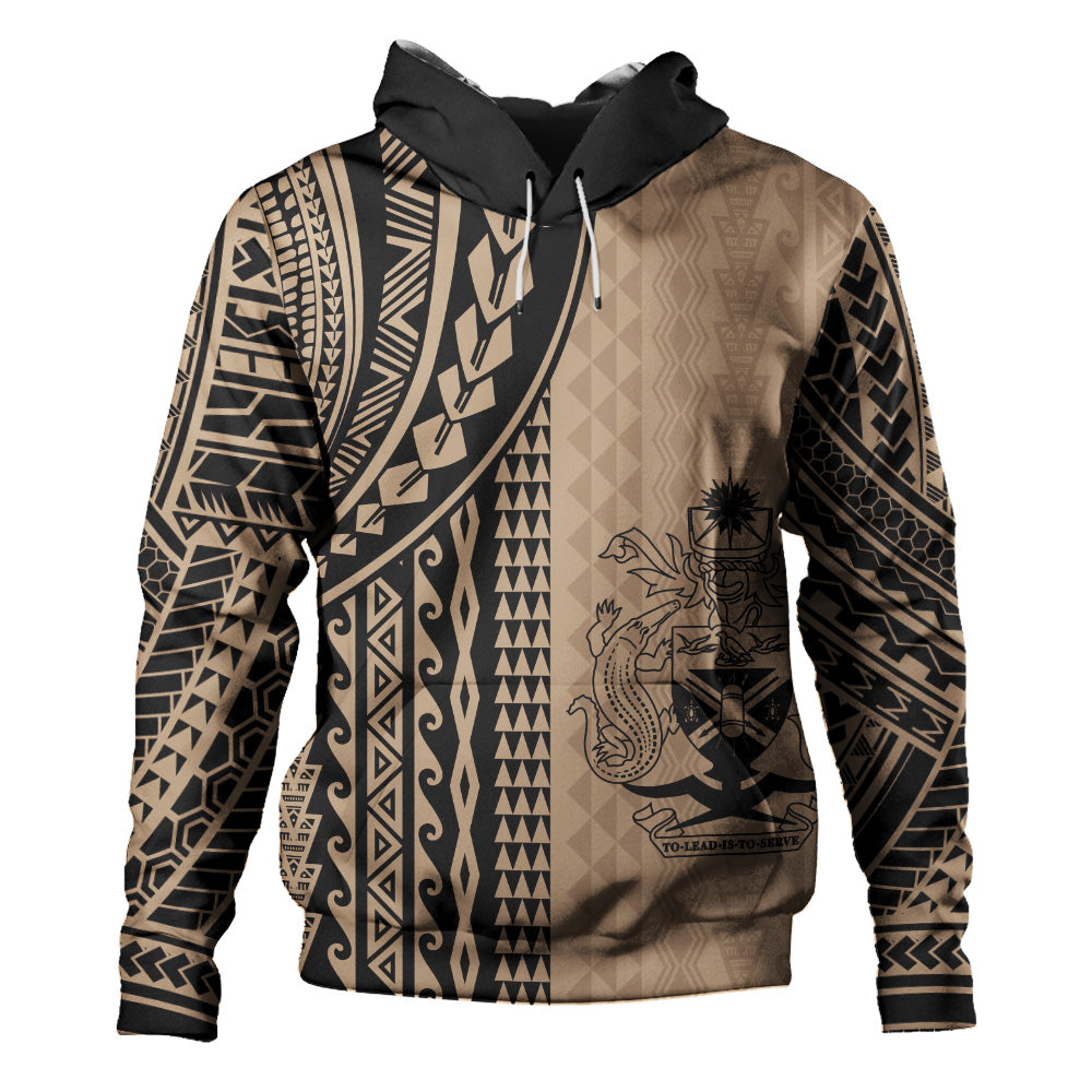 Solomon Islands Hoodie Polynesian Tattoo