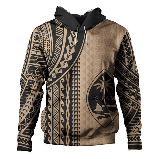 Guam Hoodie Polynesian Tattoo