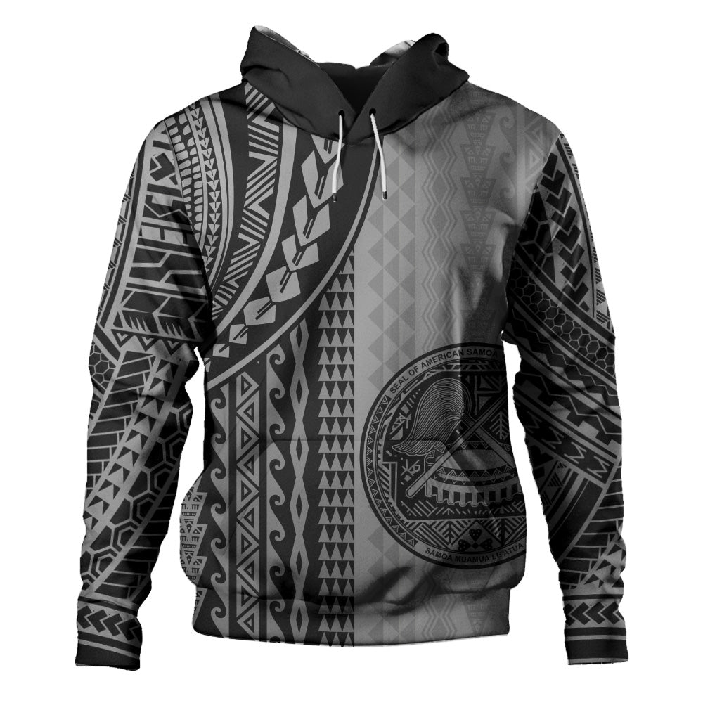 American Samoa Hoodie Polynesian Tattoo