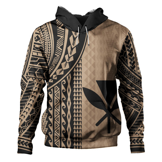 Hawaii Hoodie Kanaka Maoli Polynesian Tattoo